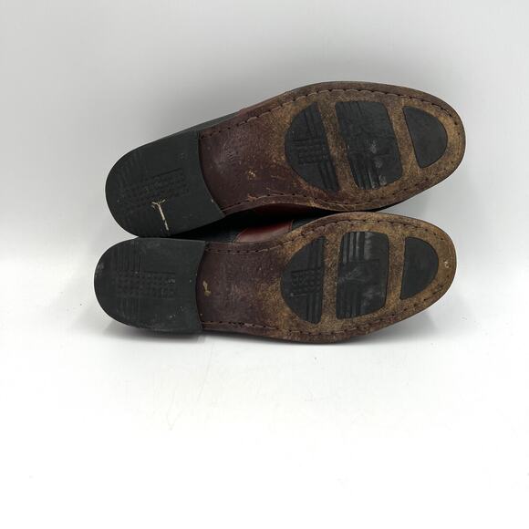Johnston & Murphy Aragon II Kiltie Tassel Black Mahogany Loafers